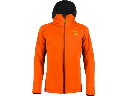 Karpos LAVAREDO KID WINTER outdoorová bunda, detská, sicy orange/black