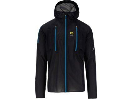 Karpos LAVAREDO RAIN bežecká bunda, pánska, čierna/modrá