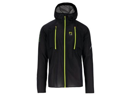 Karpos LAVAREDO RAIN bežecká bunda, unisex, čierna/modrá