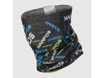 Karpos Light buffka čierna/zelená fluo