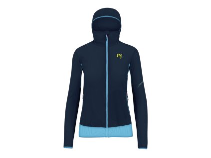 Karpos lot evo outdoorová bunda, dámska, tmavomodrá/azúrová