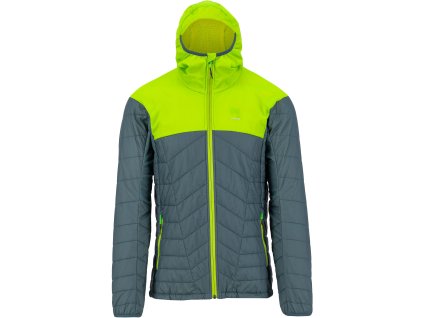 Karpos LYSKAMM EVO outdoorová bunda, unisex, bridlicová/limetková