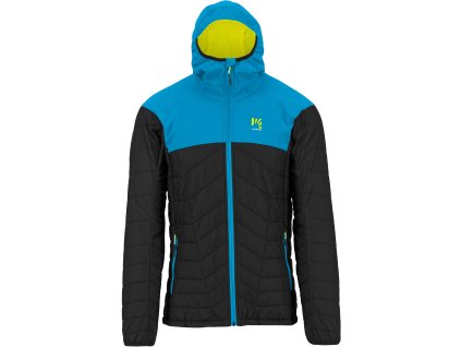 Karpos LYSKAMM EVO outdoorová bunda, unisex, čierna/modrá