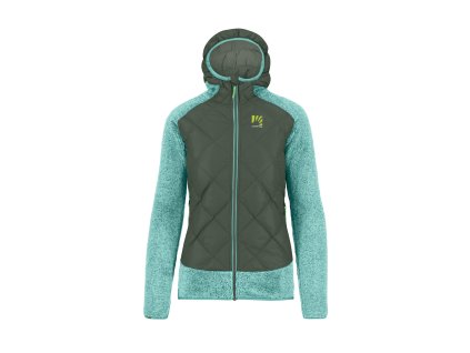 Karpos MARMAROLE outdoorová bunda, dámska, thyme/aqua ski