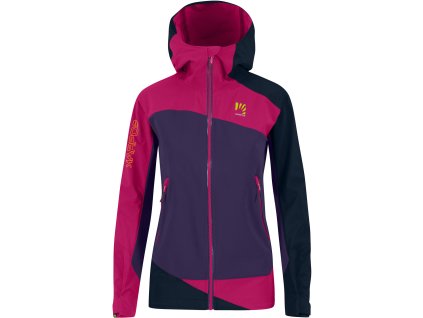 Karpos MARMOLADA outdoorová bunda, dámska, grape/granita/vulcan