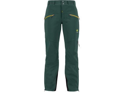 Karpos MARMOLADA skialpové nohavice, dámske, tmavozelené/zlatohnedé