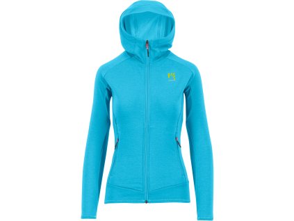 Karpos MEZZODI mikina dámska flíska Blue Atoll