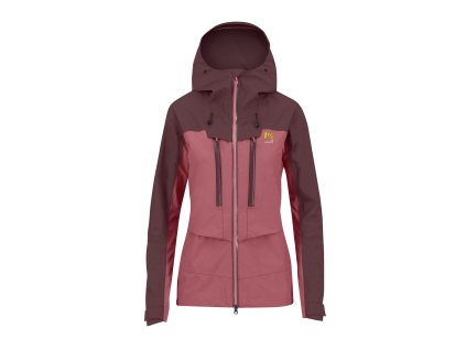 Karpos Midi Shell Dámska Bunda Deco Rose/Huckleberry