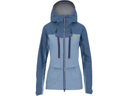 Karpos MIDI SHELL outdoorová bunda, dámska, bering sea/mountain spring