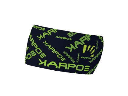 Karpos PELMO čelenka čierna/svetlozelená