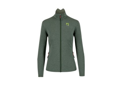Karpos Pizzocco Dámska Mikina Na Zips Duck Green