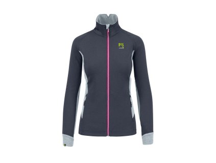 Karpos PIZZOCCO EVO FULL-ZIP dámska flíska ombre blue/bright white