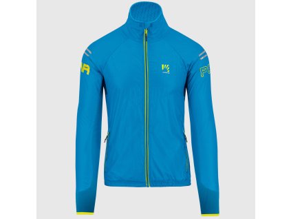 Karpos VAL VIOLA cyklistická bunda, modrá/žltá
