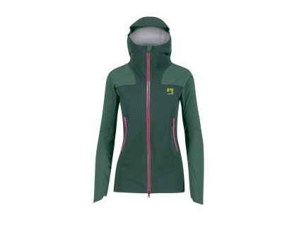 Karpos Valsesia Shell Dámska Bunda Jungle Green/Duck Green