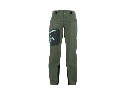 Karpos VALSESIA SHELL skialpinistické nohavice, dámske, thyme/black sand