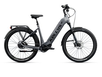 KELLYS Estima 80 Di2 SH Antracite S 27.5" 820Wh (Farba Anthracite, Veľkosť rámu S)