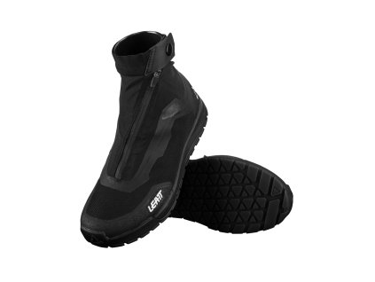 Leatt cyklistická obuv 7.0 HydraDri Flat, pánska, black