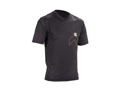 Leatt cyklistický dres MTB Trail 1.0 X-Flow, Black