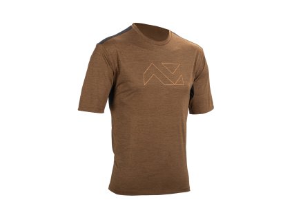 Leatt cyklistický dres MTB Trail 1.0, Loam