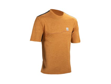 Leatt cyklistický dres MTB Trail 1.0, Rust