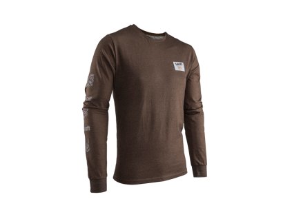 Leatt dlhé tričko Shirt Core, Loam
