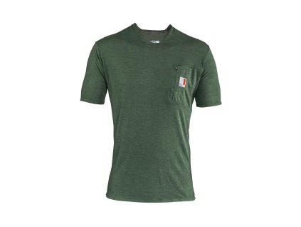 Leatt dres s krátkym rukávom MTB AllMtn 2.0, pánsky, spinach