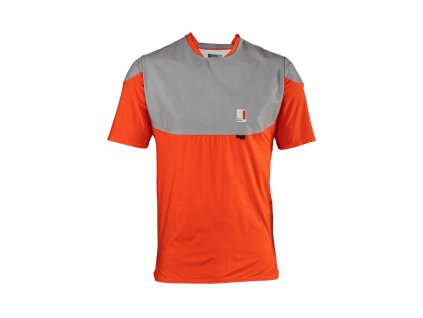 Leatt dres s krátkym rukávom MTB AllMtn 3.0, pánsky, glow