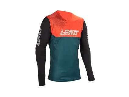 Leatt MTB Gravity 5.0 cyklistický dres, Teal