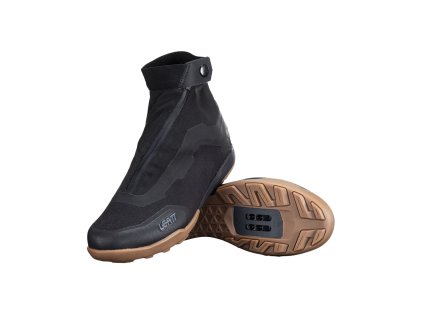 Leatt nepremokavá cyklo obuv HydraDri 7.0 Clip, pánska, black