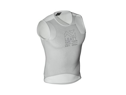 Leatt tričko Sleeveless Base, White