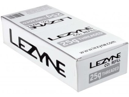 LEZYNE Bombičky CO2 balenie 5 ks, 25g, závit