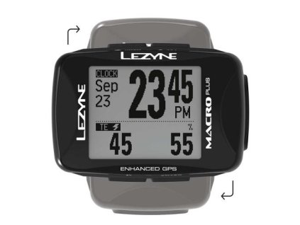 LEZYNE Cyklocomputer Macro PLUS GPS