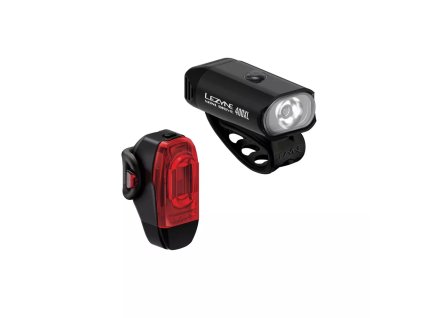 Lezyne MINI DRIVE 400XL a KTV DRIVE+ set svetiel