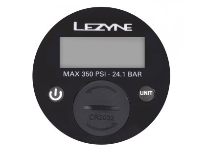 LEZYNE Náhradný digitálny tlakomer pre stojace pumpy 350 PSI, 2,5"