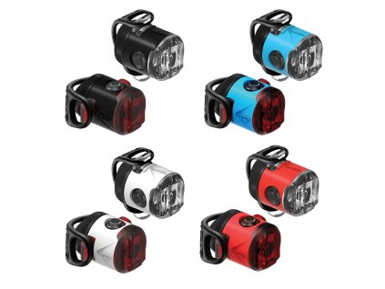 LEZYNE Set svetiel LED FEMTO USB DRIVE - predné + zadné
