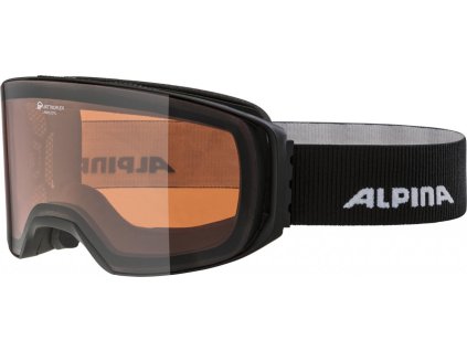 Lyžiarske okuliare Alpina ARRIS Q čierna mat