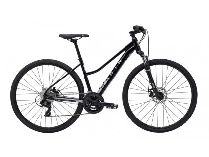 MARIN San Anselmo DS1 bicykel, čierna/strieborná