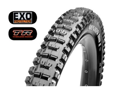 Maxxis MINION DHR II 26x2.30, EXO/TR/DC, kevlar, MTB plášť