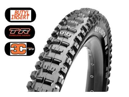 MAXXIS MINION DHR II 27.5 x 2.50 3CG/DH/TR, plášť, kevlar
