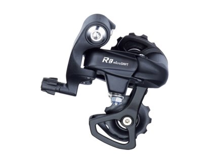 microSHIFT prehadzovačka R8  8sp.  krátke ramienko