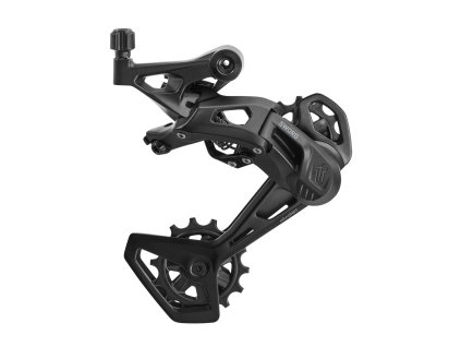 microSHIFT SWORD BLACK prehadzovačka, 2x9, dlhé ramienko