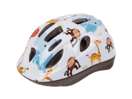 MIGHTY Zoo detská prilba, biela, veľ. S