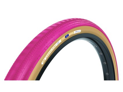 PANARACER Gravelking SS plášť, kevlar pätka, ružovo-hnedý