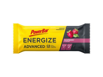 PowerBar Energize Advanced tyčinka 55g Maliny