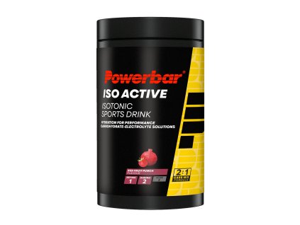PowerBar IsoActive - izotonický športový nápoj 600g č. ovocie