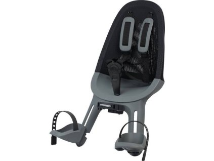 Qibbel AIR detská sedačka, predná, strieborná