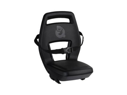 Qibbel JUNIOR detská sedačka, 6+, zadná, čierna