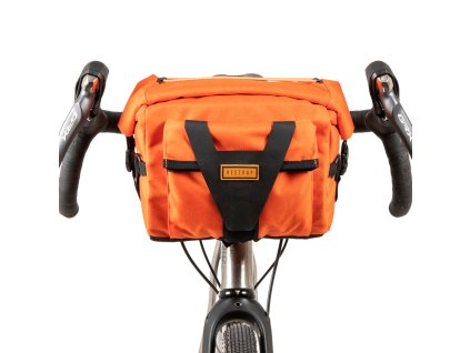 Restrap Bar Pack taška na riadidlá, 10 l, oranžová