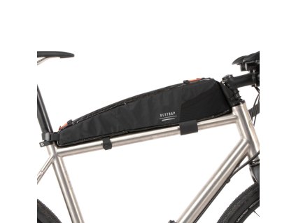 Restrap Race Top Tube Bag Long taška na rám, 2 l, čierna
