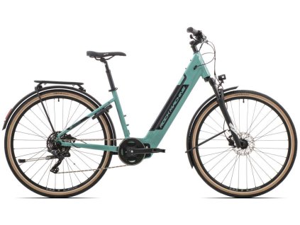 Rock Machine Crossride INT e425 Touring elektrobicykel, šedo-čierny